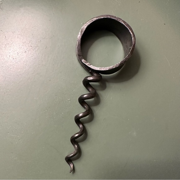 Hand Forged Iron wine opener - Picture 2 of 4